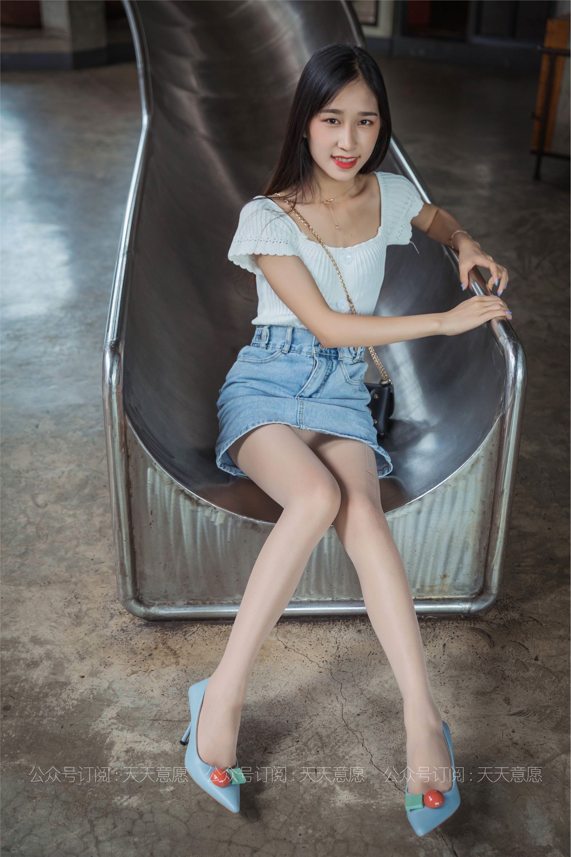 IESS异思趣向 - 模特：美子《玩滑滑梯》